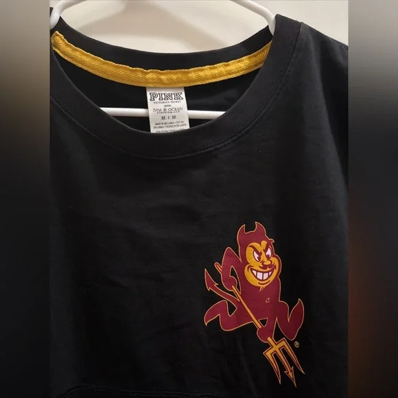 VS Pink NCAA Arizona State Sun Devils Spirit Jersey Size Medium Collegiate - Picture 2 of 5